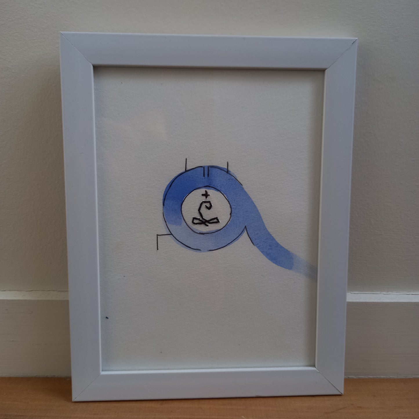 Intentions (White and Blue)